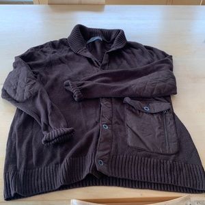 REI cardigan sweater